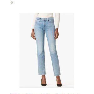 Joes Mid-Rise Straight Leg Denim Jeans Womens 26 Blue Cotton Blend